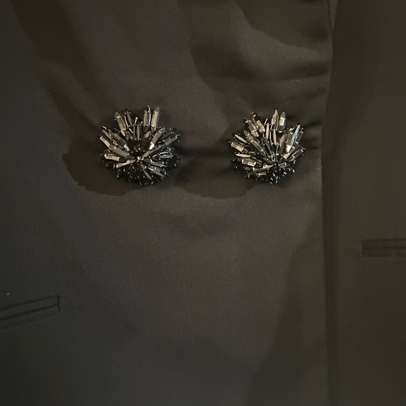 Lanvin x H&M 2010 Black Wool Tuxedo Blazer in a size UK 16 US 12 - Picture 11 of 15